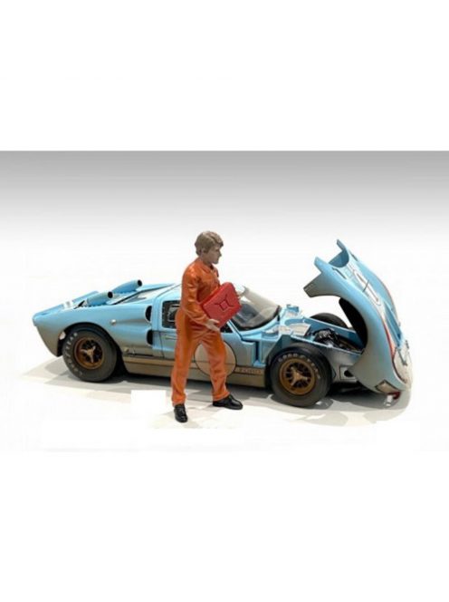 Americandiorama - 1:18 Figurines - Mechanic Dan, Orange (1:18)