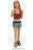 American Diorama - Figures Monica Girl With Lollipop Red Light Blue