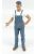 American Diorama - FIGURES BOB AGRICOLTORE - FARMER BLUE WHITE