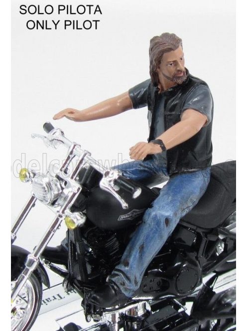 American Diorama - FIGURES ACE - BIKER BLUE BLACK