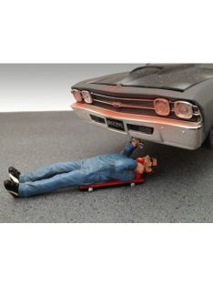   Americandiorama - 1:24 Figurines - Mechanic Paul, Blue (1:24)