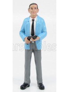 American Diorama - FIGURES LADRO - ROBBER II LIGHT BLUE GREY