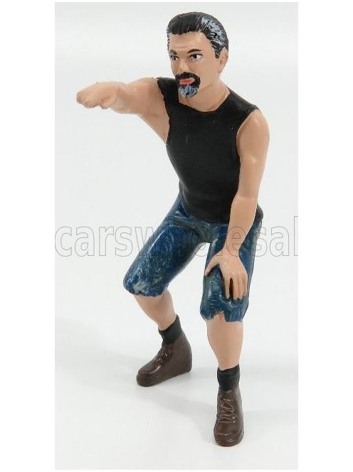 American Diorama - FIGURES DEREK - HOT RODDER BLACK BLUE