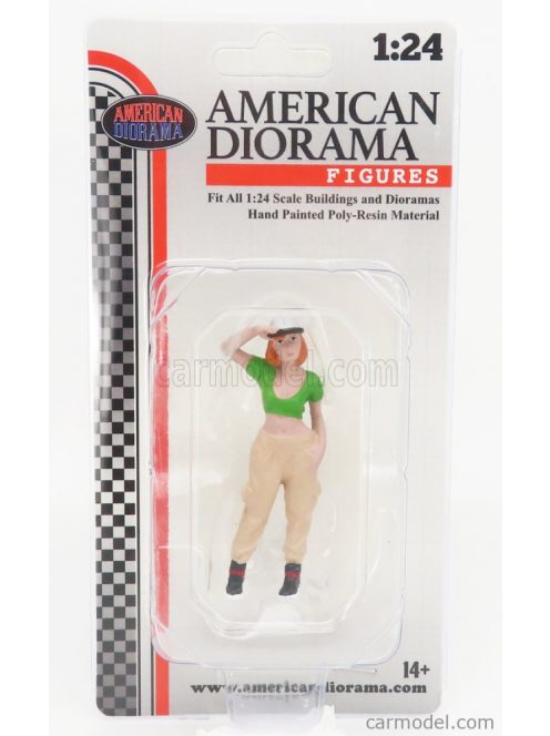 American Diorama - Figures Girl Hip Hop - 1 Beige Green