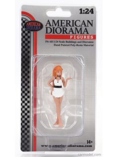 American Diorama - Figures Cosplay Girl 2 Beige White Orange