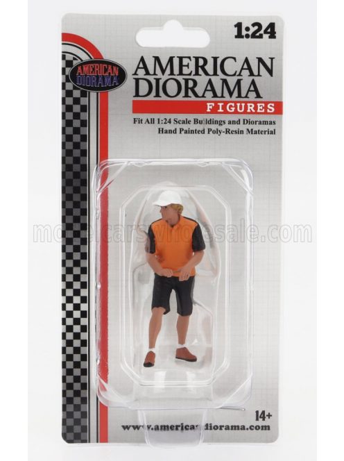 American Diorama - FIGURES MAIN DETAILING PREP BLACK ORANGE