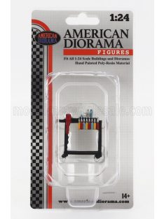 American Diorama - ACCESSORIES DETAILING CART VARIOUS