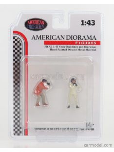 American Diorama - Figures Race Day - Set 2 Various