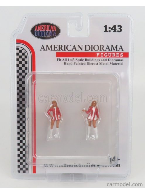 American Diorama - Figures Race Day - Set 6 Various