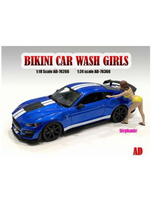 Americandiorama - 1:18 Figurines - Bikini Car Wash Girl Stephanie