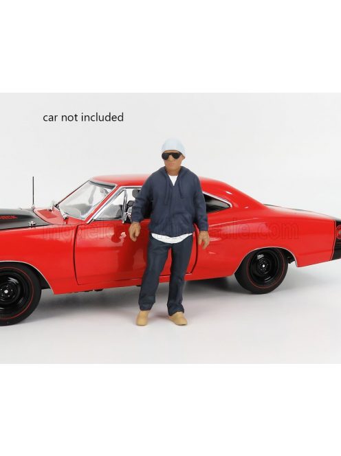 American Diorama - FIGURES MAN CAR MEET 1 - FIGURE IV BLUE