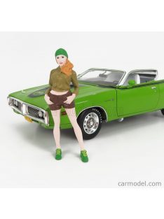   American Diorama - Figures Kate - Gilrs Night Out Green Brown