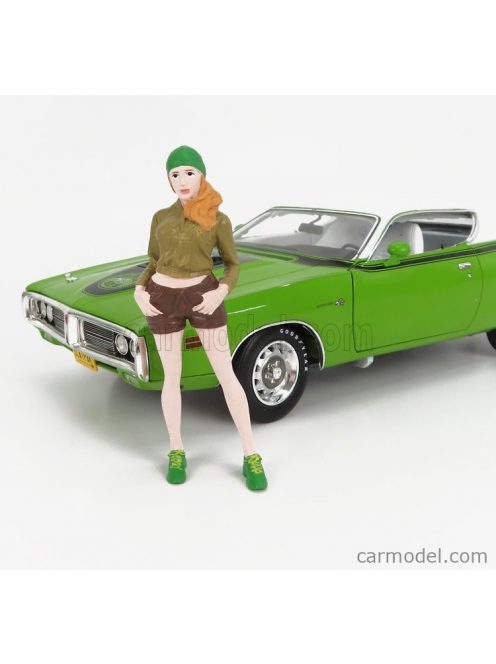 American Diorama - Figures Kate - Gilrs Night Out Green Brown