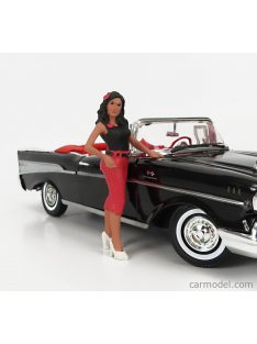 American Diorama - Figures Pin-Up - Carroll Black Red