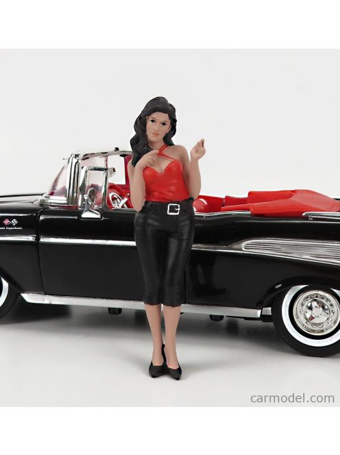 American Diorama - Figures Pin-Up - Peggy Red Black