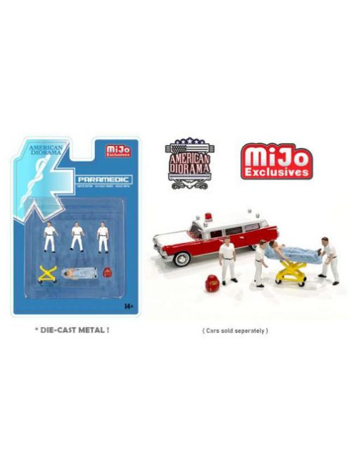 Americandiorama - 1:64 Figurines - Paramedic Figure Set