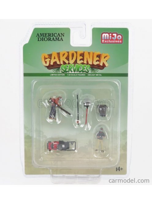 American Diorama - Accessories Set Gardener Figure Various