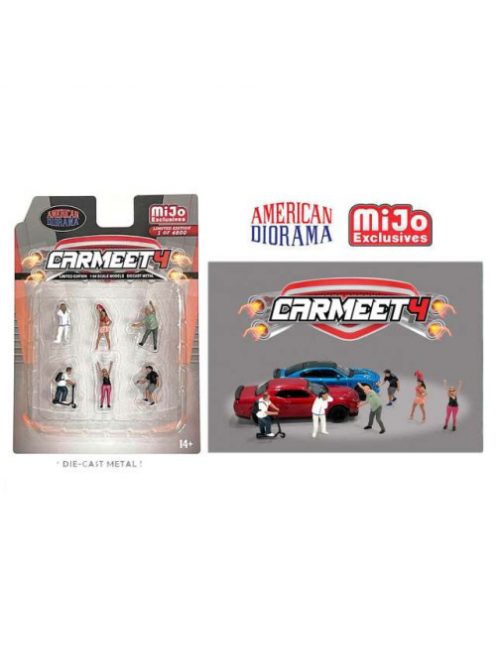 Americandiorama - 1:64 Figurines - Carmeet #4 Figure Set