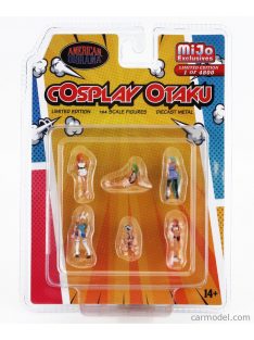   American Diorama - Figures Set 6X Cosplay Otaku Anime Figure Various