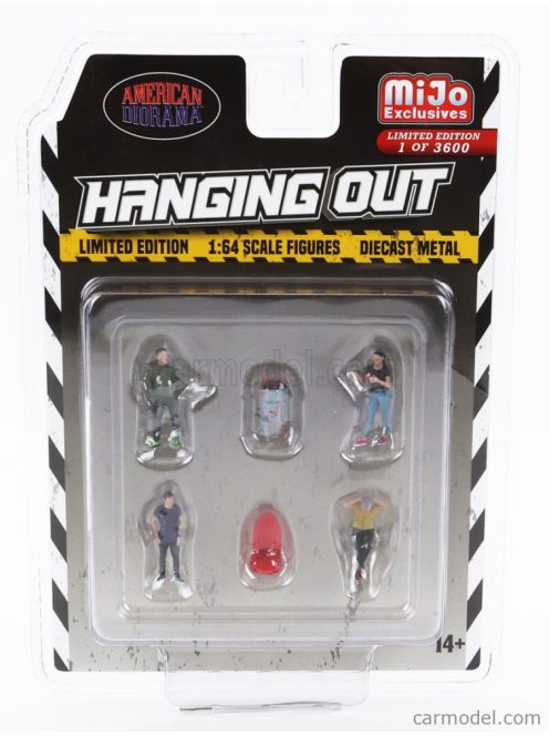 American Diorama - Figures Set 6X Hanging Out Various