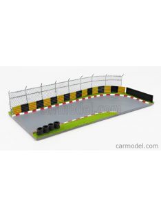   American Diorama - Accessories Diorama Advan Nismo Race Track Red Black