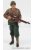 American Diorama - Figures Soldato Americano Con Fucile - Usa Soldier Ii With Rifle Gun Green Brown