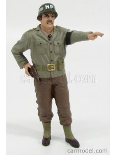   American Diorama - Figures Soldato Poliziotto Militare - Miltary Police Soldier Ii Green Brown