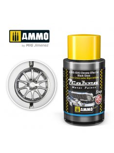 AMMO - COBRA MOTOR Chrome Effect for Black Gloss