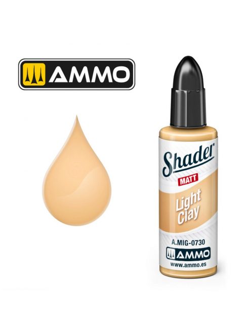 AMMO by MIG Jimenez - MATT SHADER Light Clay