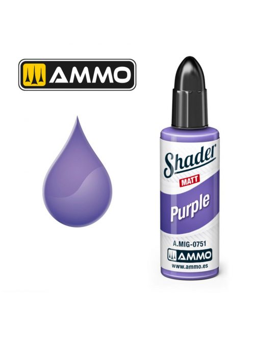 AMMO by MIG Jimenez - MATT SHADER Purple