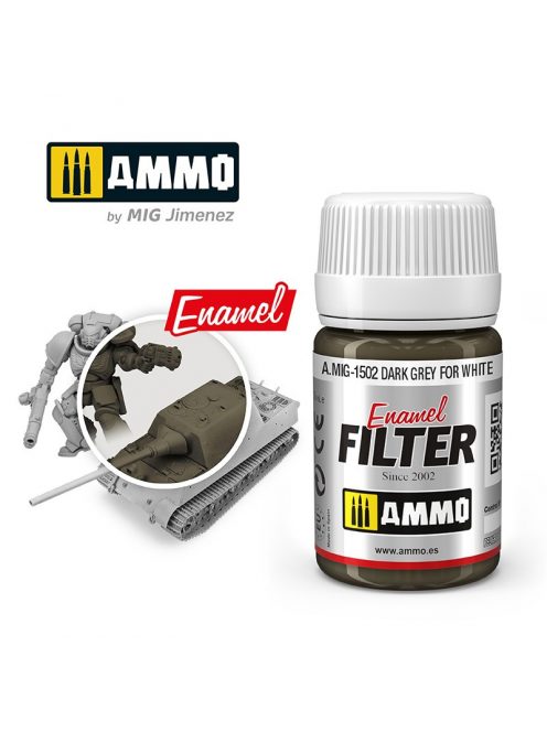 AMMO - Filter Dark Grey For White