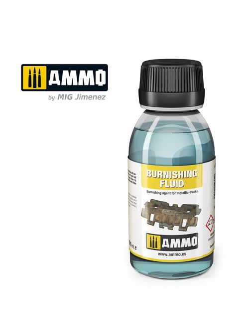 AMMO - Metallic Tracks Burnishing Fluid (100Ml)