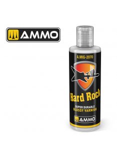   AMMO by MIG Jimenez - AMMO Hard Rock Super Durable Glossy Varnish (60ml)  - Jar 60 mL