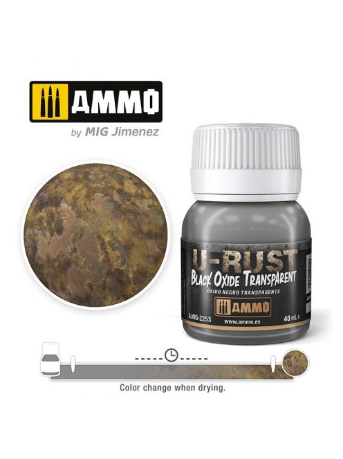 AMMO - U-Rust Black Oxide Transparent (40Ml)