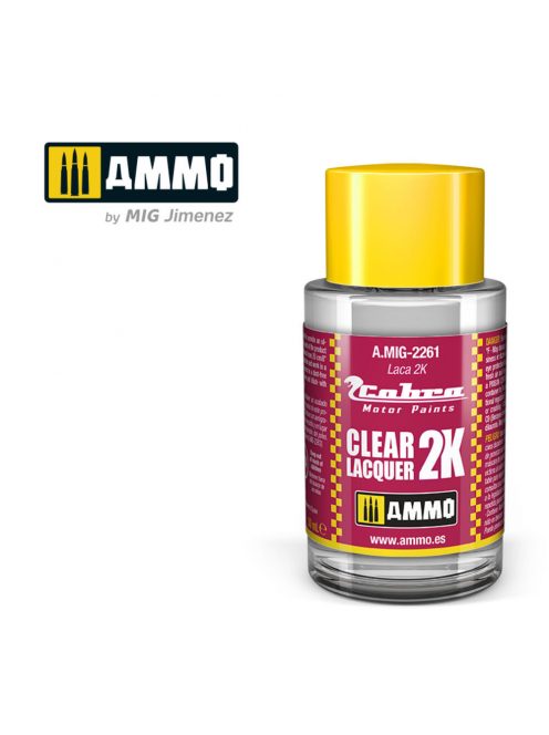 AMMO by MIG Jimenez - COBRA MOTOR Clear Lacquer 2K