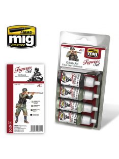 AMMO - German Field Grey Uniforms Figures Set