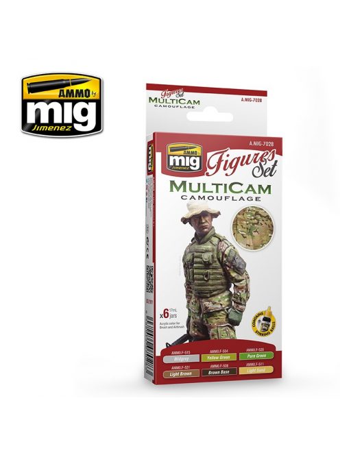 AMMO - Multicam Camouflage Figures Set