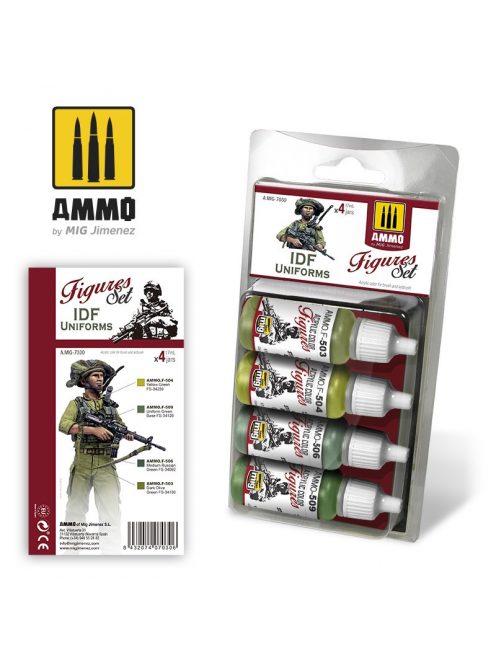 AMMO - Idf Uniforms Figures Set