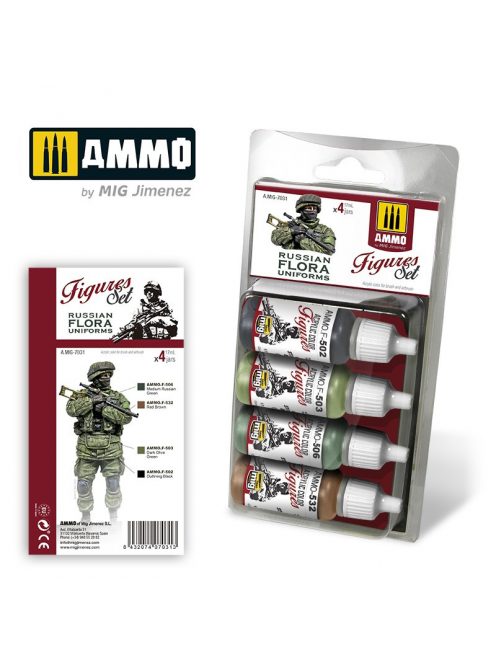 AMMO - Russian Flora Uniforms Figures Set