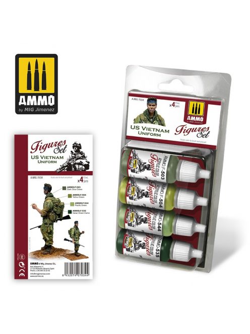 AMMO - Us Vietnam Uniform Figures Set