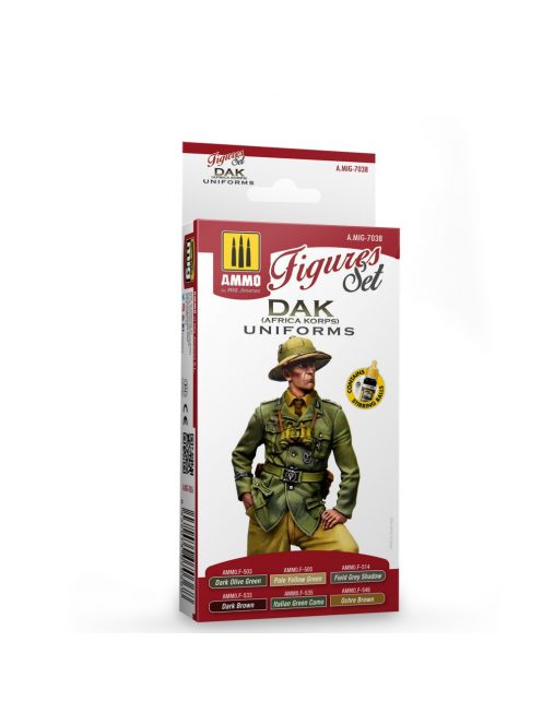 AMMO - Dak Uniforms (Africa Korps) Figures Set