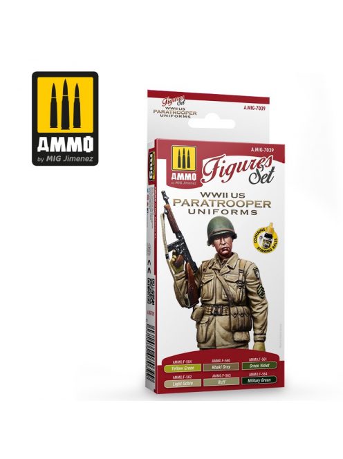 AMMO - Wwii Us Paratroopers Figures Set