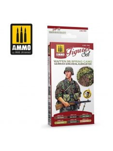   AMMO - Waffen Ss Spring Camo. German Einchenlaubmuster Figures Set