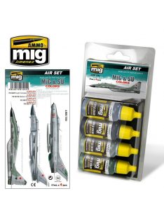 AMMO - Mig & Su Colors Grey & Green Jets