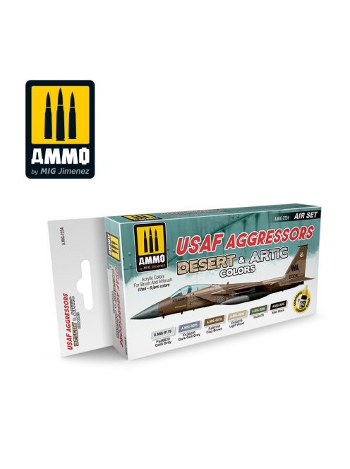 AMMO - Usaf Aggressors Desert & Artic Colors