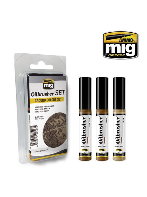 AMMO - Ground Colors Oilbrusher Set