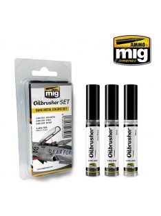 AMMO - Bare Metal Colors Oilbrusher Set