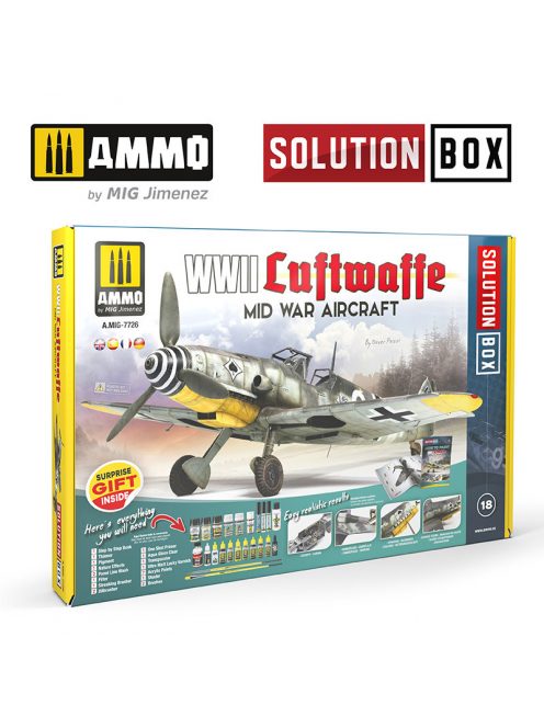 AMMO - Solution Box #18 – Wwii Luftwaffe Mid War Aircraft