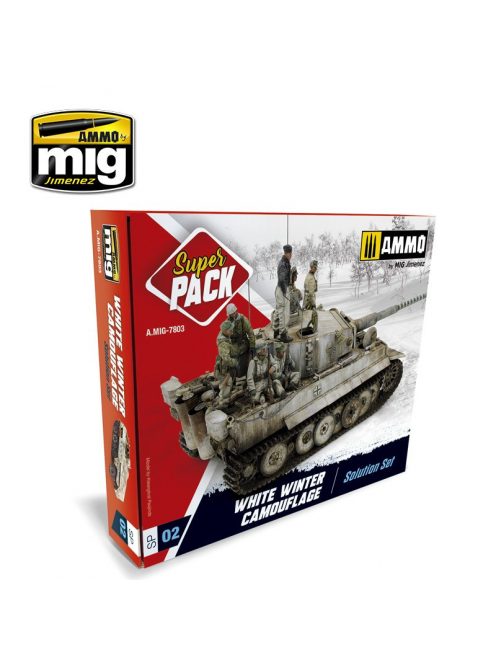 AMMO - White Winter Camouflage Weathering Set