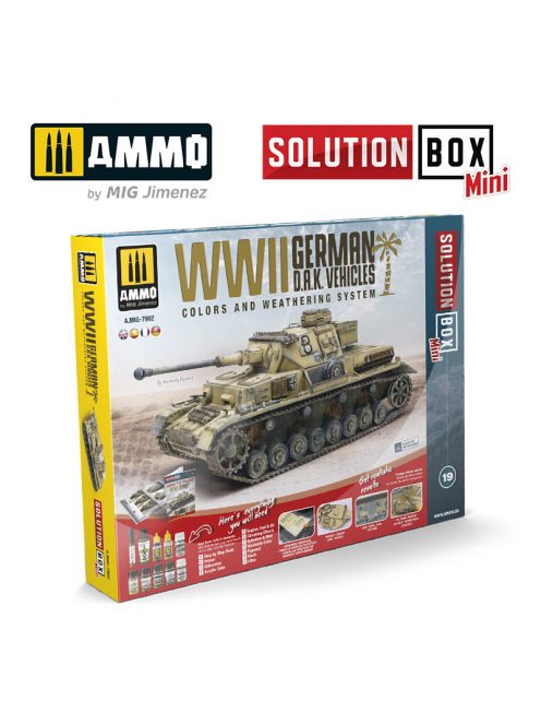 AMMO - Solution Box Mini #19 – Wwii German D.A.K. Vehicles